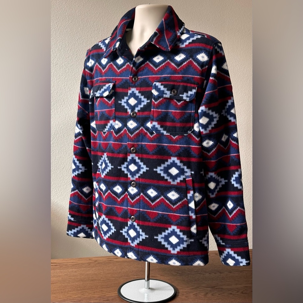 Amazon Essentials Men's Geometric Pattern Jacket … - image 5